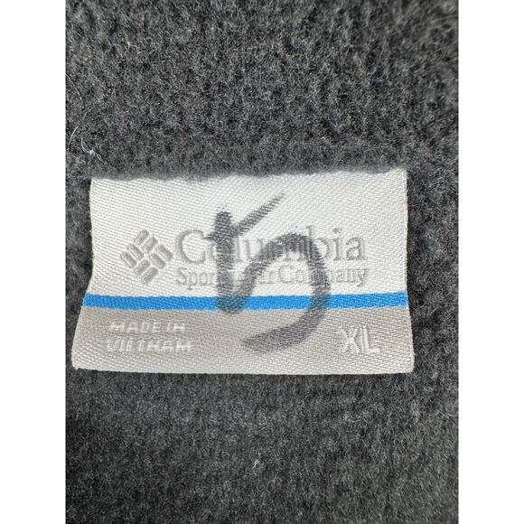 Columbia Benton Springs Fleece Vest Womens XL Black WL1023 Sleeveless Full Zip - Picture 3 of 11